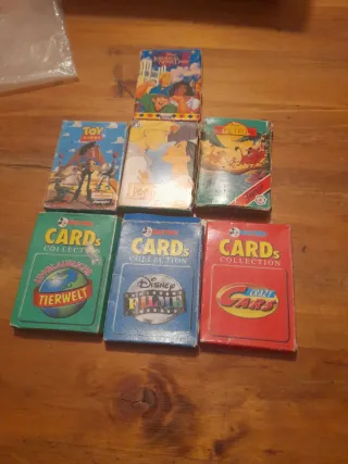 Baraja cartas Disney antiguas