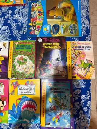 Lote SORPRESA de libros infantiles y juveniles