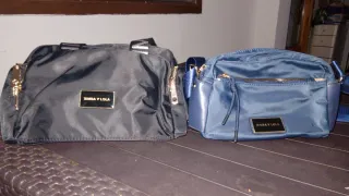 2 Bolsa Negra y azul BIMBA Y LOLA
