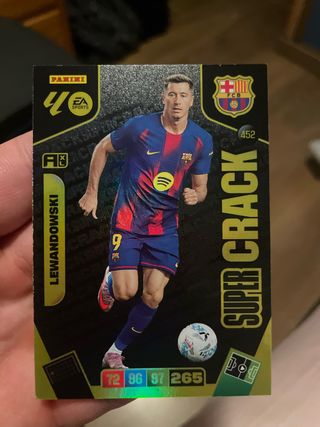 Cromo Panini Adrenalyn Lewandowski Supercrack