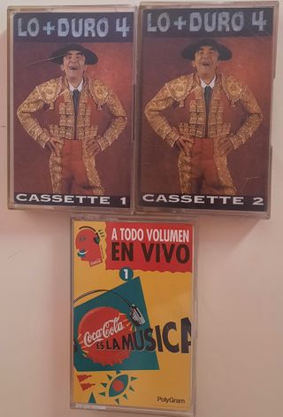 CINTAS CASSETTE ORIGINALES