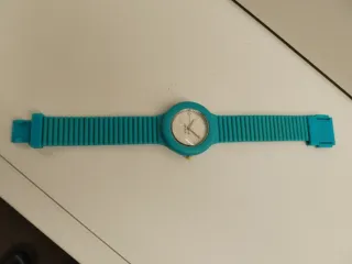 Orologio Hip Hop Azzurro e Bianco