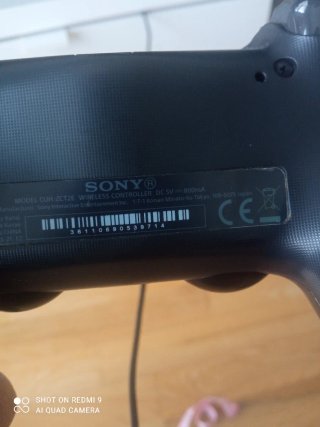 Mando PS4 Sony Negro V2