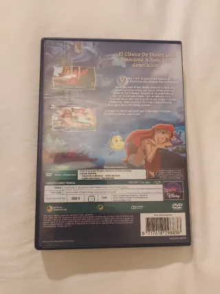 DVD La Sirenita Edición Diamante
