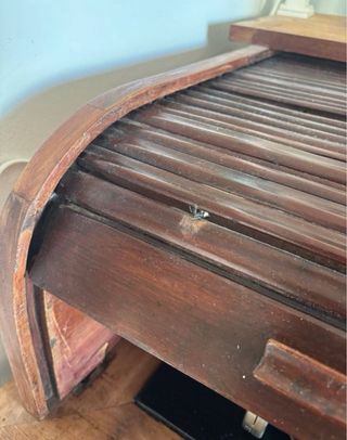 Escritorio antiguo americano persiana