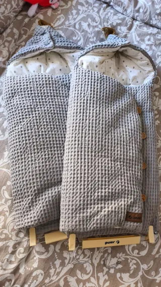 Saco arrullo Jané gris