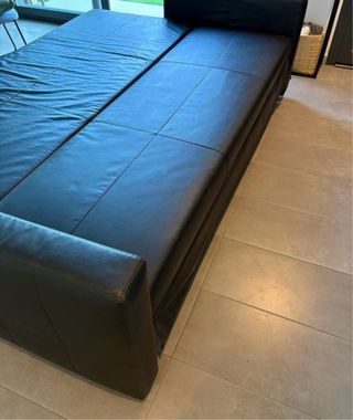 Sofá Cama Ikea Friheten 3 Plazas Negro