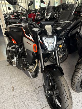 Moto 125cc Naked Negra/Gris