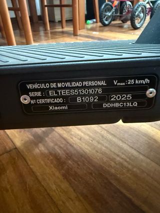 Patinete Eléctrico Xiaomi Scooter Elite