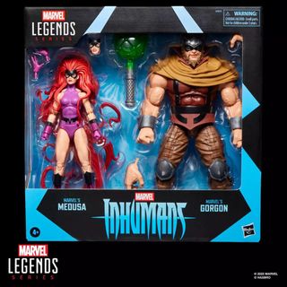 Marvel Legends Medusa y Gorgon (Inhumans)