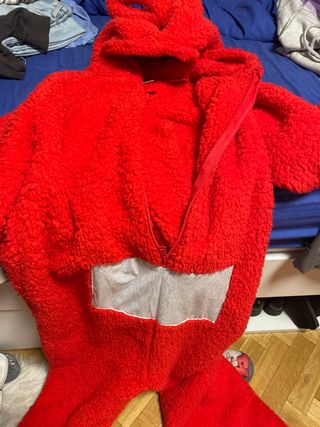 Pijama Teletubbie Rojo Talla Única