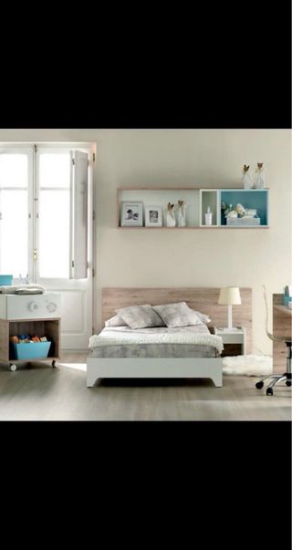 Cuna convertible bebé