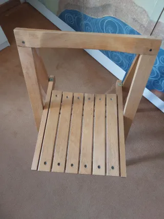 Silla Plegable Aldo Jacober Diseño Años 70