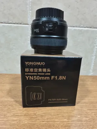 Objetivo Yongnuo YN50mm F1.8N
