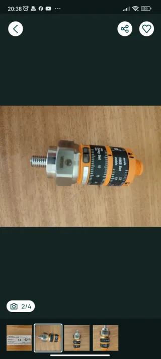 Sensor IFM Vibração VIM021