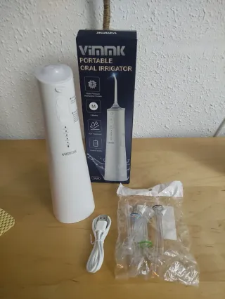 Irrigador Dental Portátil Vimmk Blanco