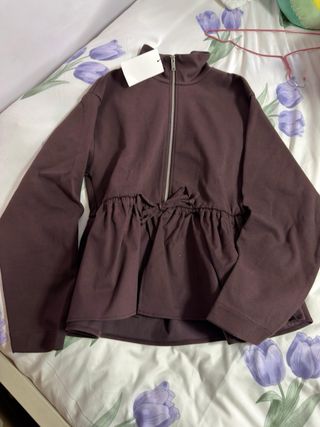 Chaqueta bomber burdeos talla M