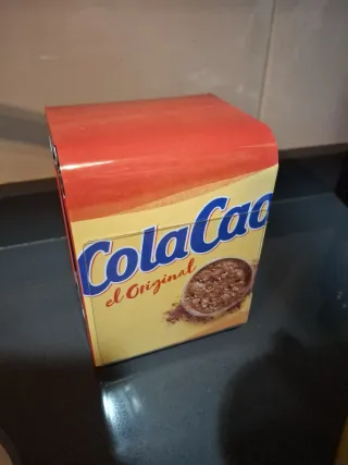 Vaso y servilletero ColaCao