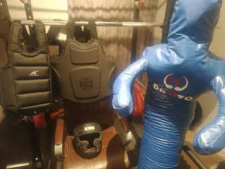 Protecciónes Boxeo, taekwondo y Dummy MMA