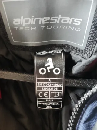 Chaqueta Alpinestars Andes V3 Talla XL Azul/Negra