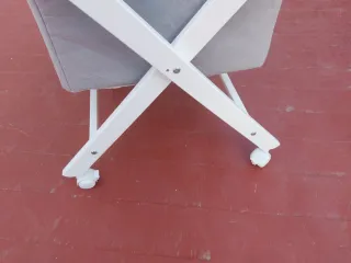 Cuna colecho plegable con ruedas