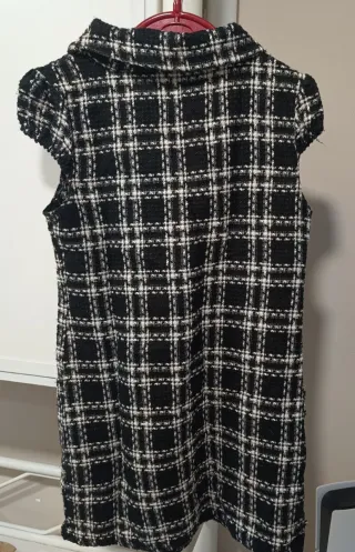 Vestido Invierno Cuadros con Bolsillos