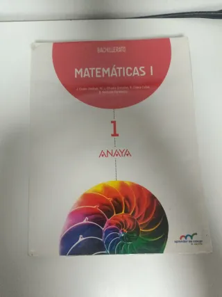 Matemáticas primero bachillerato