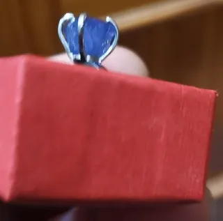 Anillo Plata 925 Tanzanita Morada