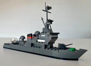 Conjunto de 3 barcos Tente