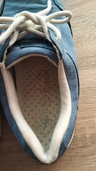 Zapatillas chico azul