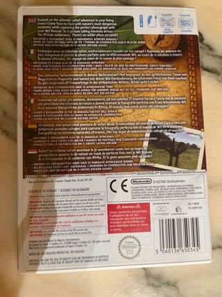Wild Earth African Safari Wii
