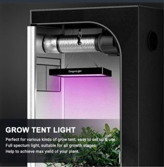 Lámpara LED DragonLight de 1000W para el cultivo