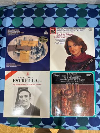 Lote 30 Vinilos Clásica: Bartok, Britten, Meyer...