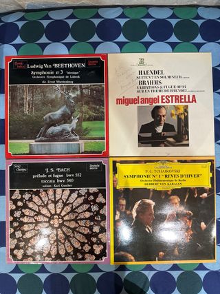 Lote 30 Vinilos Clásica: Bartok, Britten, Meyer...