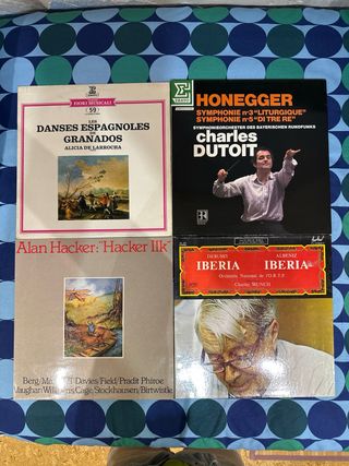 Lote 30 Vinilos Clásica: Bartok, Britten, Meyer...