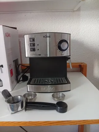 Cafetera Solac Espresso 19 Bar