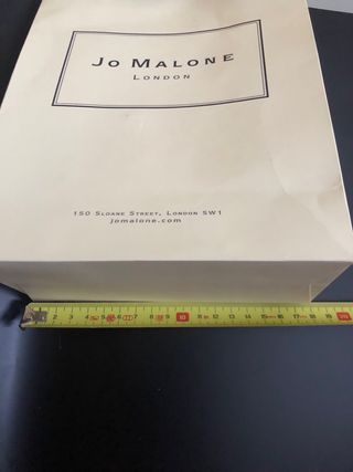 Shopper Jo Malone Beige e Nero in cartone