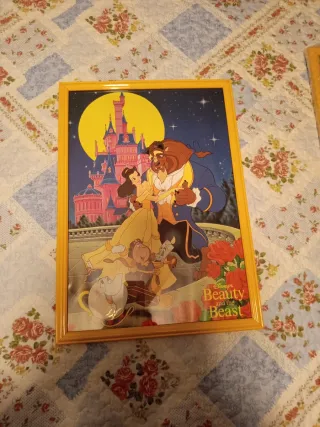Pareja Cuadros Disney Beauty and the Beast