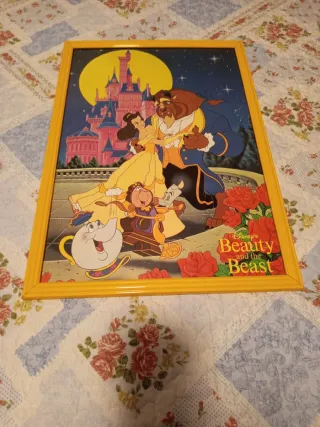 Pareja Cuadros Disney Beauty and the Beast