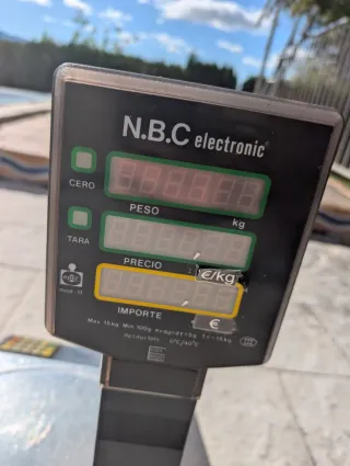 Báscula Digital N.C.B. para Comercio