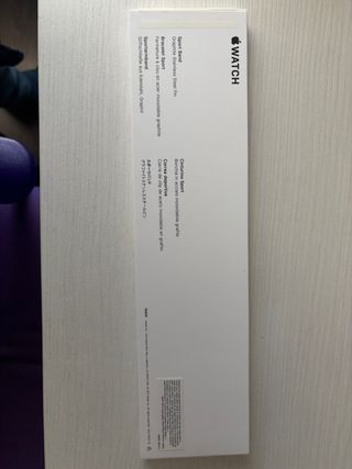 Correa iWatch 45mm Talla L Negra silicona Sin estr