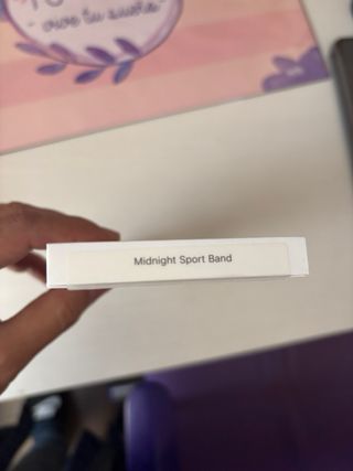 Correa iWatch 45mm Talla L Negra silicona Sin estr