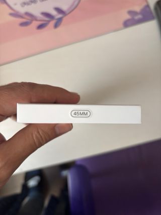 Correa iWatch 45mm Talla L Negra silicona Sin estr