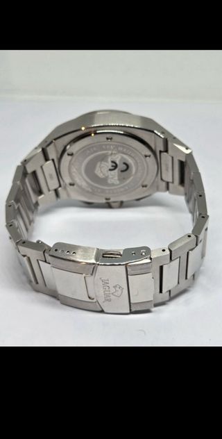 Jaguar Cronógrafo Hombre Plata/Blanco