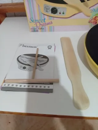 Crepera Bestron Sweet Dreams amarilla