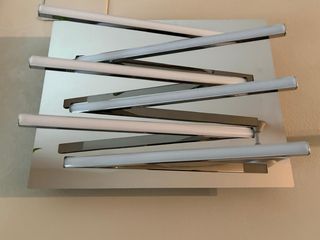 Conjunto Mueble de comedor y mesas modular madera