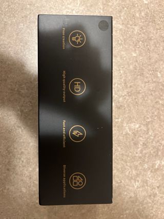 Impresora de Tatuajes Negra y Dorada