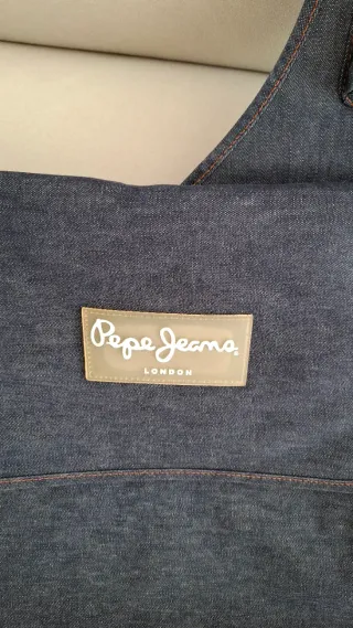 Bolso bandolera Pepe Jeans denim para portátil