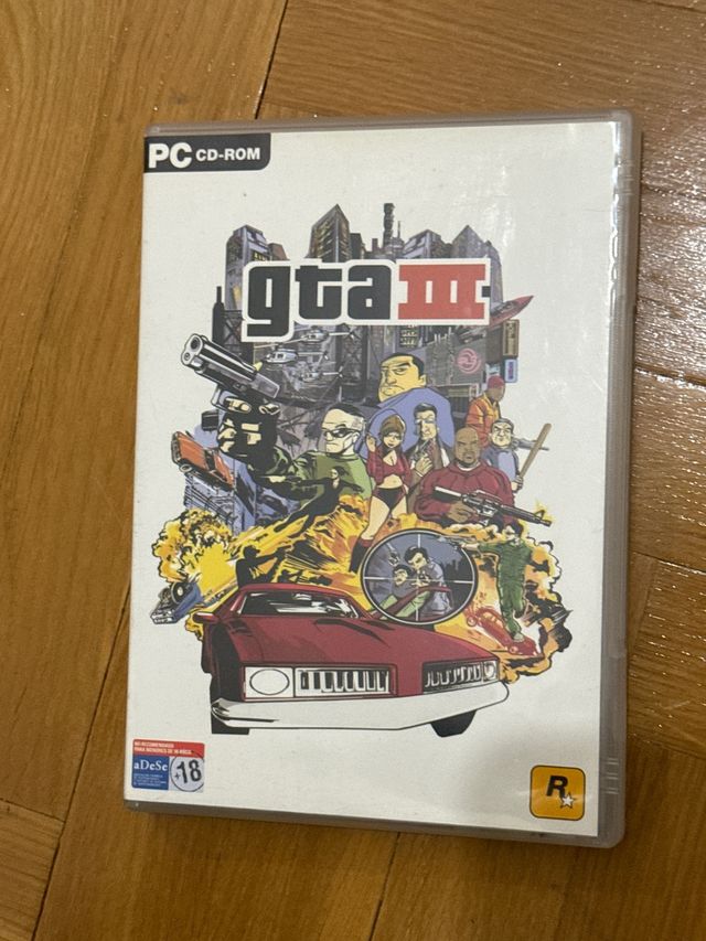 Grand Theft Auto III PC CD-ROM