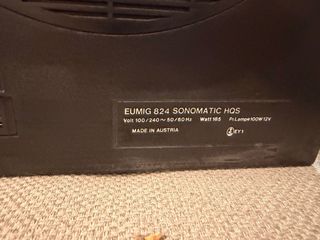 Proyector cine Eumig 824 Sonomatic HQS Super 8